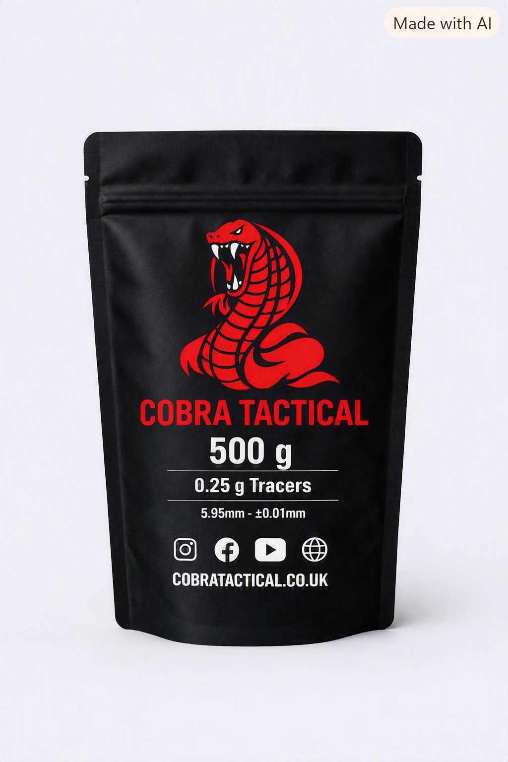 0.25g Tracers 500g
