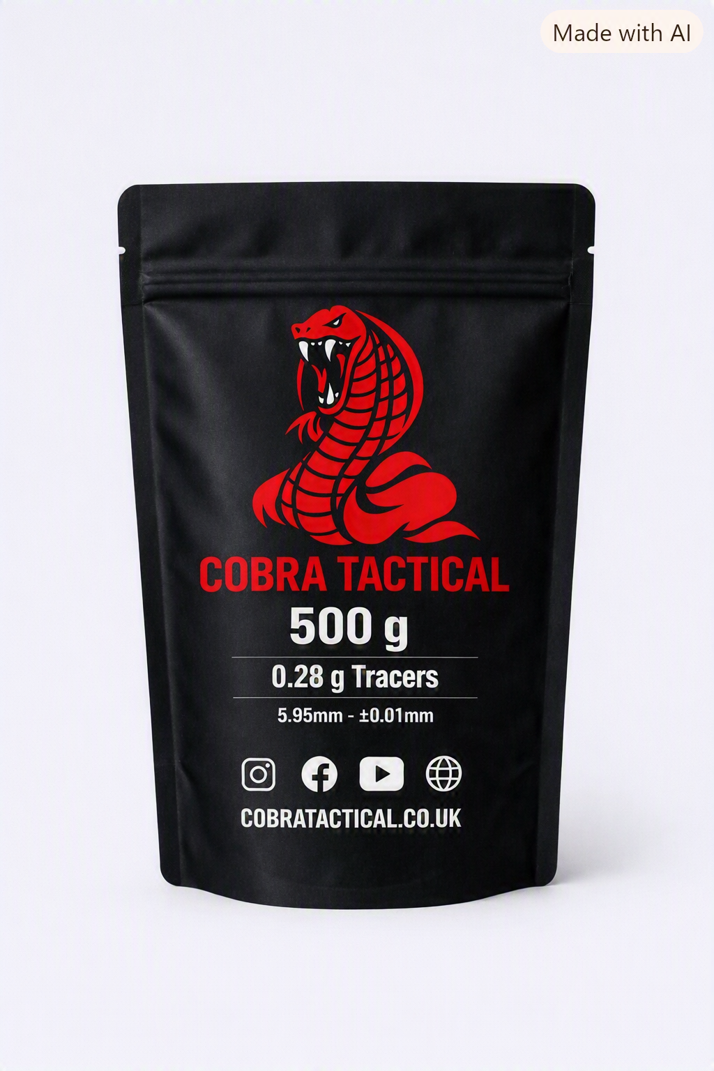 0.28g tracers 500g